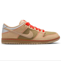 Nike SB Dunk Low Pro Songkran Skateboard Shoe - Canvas/Vachetta Tan-Parachute Beige