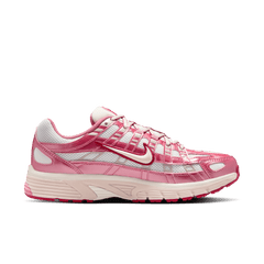 Women's Nike P-6000 "Summit White Slit Red"