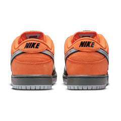 Nike SB Dunk Low Pro Muni Fast Pass Skateboard Shoe - Safety Orange/Wolf Grey-Baroque Brown