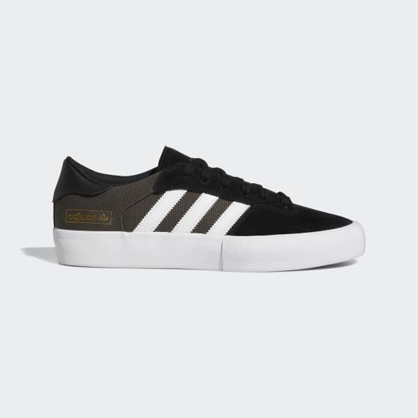 Adidas Matchbreak Super Skateboard Shoe - Core Black/Cloud White/Shadow Olive