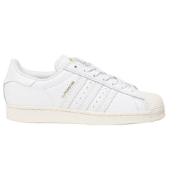 Adidas Superstar ADV Skateboard Shoe - White/White/Gold Metallic