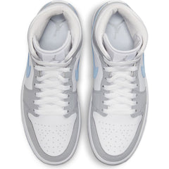 Women's Air Jordan 1 Mid "Wolf Grey Aluminum"