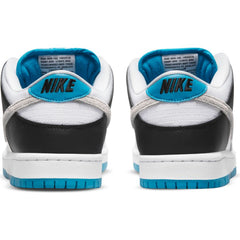 Nike SB Dunk Low Pro Skate Shoe - White/Neutral Grey-Black-Laser Blue