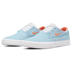 Nike SB Shane Skateboard Shoe - Celestine Blue/Safety Orange