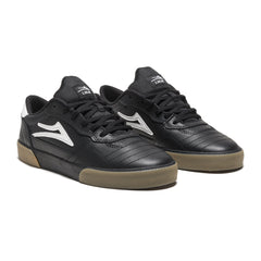 Lakai Cambridge Skateboard Shoe - Black/Gum
