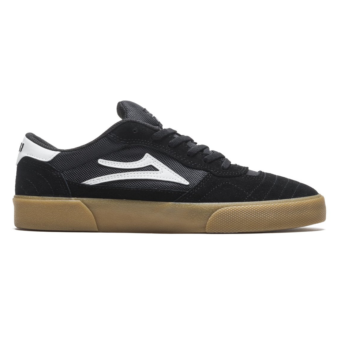 Lakai Cambridge Skateboard Shoe - Black/Gum
