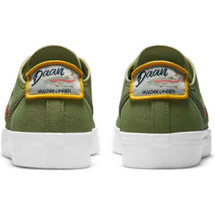 Nike SB BLZR Court DVDL Skateboarding Shoes - Dusty Olive/Medium Olive-Light Bone-Navy