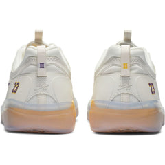Nike SB Nyjah Free 2 NBA Skateboard Shoe - Summit White/Court Purple-Amarillo
