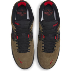 Nike SB Ishod Wair Skateboard Shoe - Light Olive/Black-Light Olive