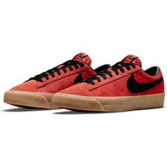 Nike SB Blazer Low Pro GT Skateboard Shoe - Cinnabar/Black-Cinnabar-Gum Light Brown