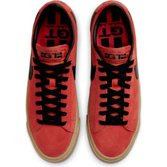Nike SB Blazer Low Pro GT Skateboard Shoe - Cinnabar/Black-Cinnabar-Gum Light Brown