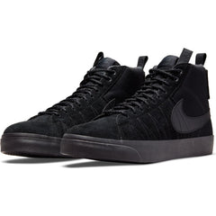 Nike SB Zoom Blazer Mid Premium Skateboard Shoe - Black/Black-Anthracite-Black