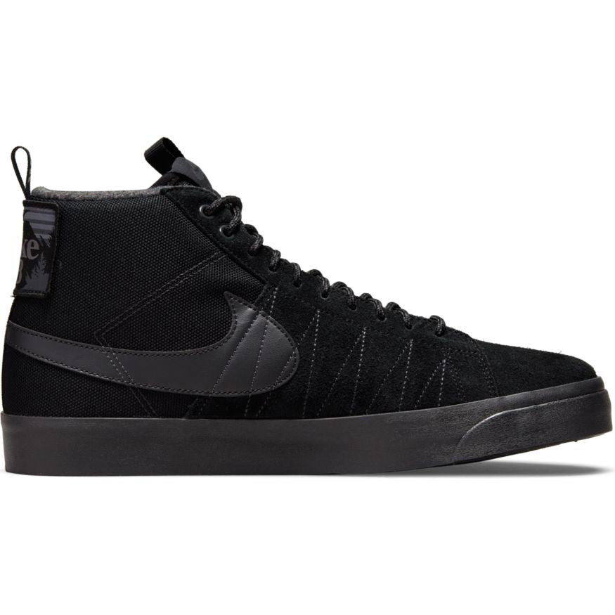 Nike SB Zoom Blazer Mid Premium Skateboard Shoe - Black/Black-Anthracite-Black