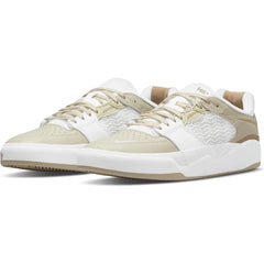 Nike SB Ishod Wair Premium Skateboard Shoe - Light Stone/Khaki-Summit White-White