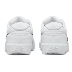 Nike SB Force 58 Premium Skateboard Shoe - White/Black-White-White