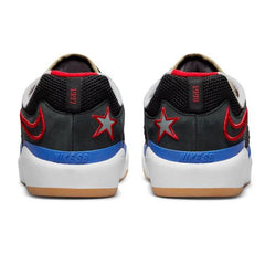 Nike SB Ishod Wair Premium Skateboard Shoe - Black/University Red-Hyper Royal