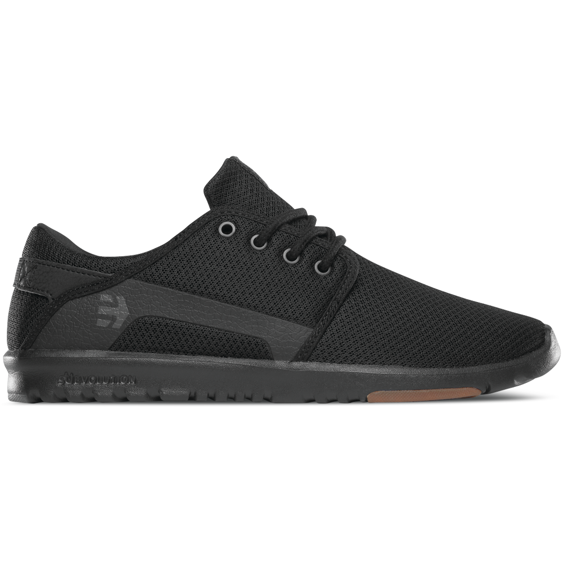 Etnies Scout Shoe - Black/Black/Gum