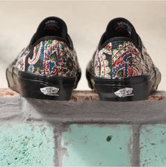Vans Skate Authentic Paisley Skateboard Shoe - Black
