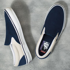 Vans Skate Slip-On Skateboard Shoe - Dress Blues/Turtledove