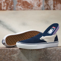 Vans Skate Slip-On Skateboard Shoe - Dress Blues/Turtledove