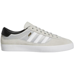 Adidas Puig Indoor Skateboard Shoe - White/White/Grey