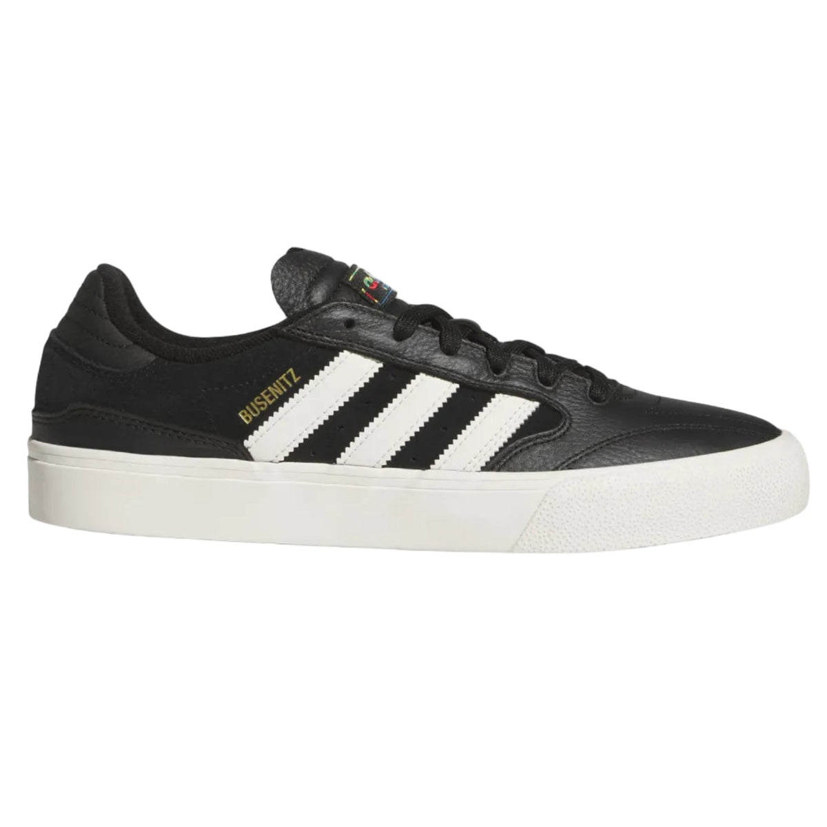 Adidas Busenitz Vulc II Skateboard Shoe - Core Black/Cloud White/Gold Metallic