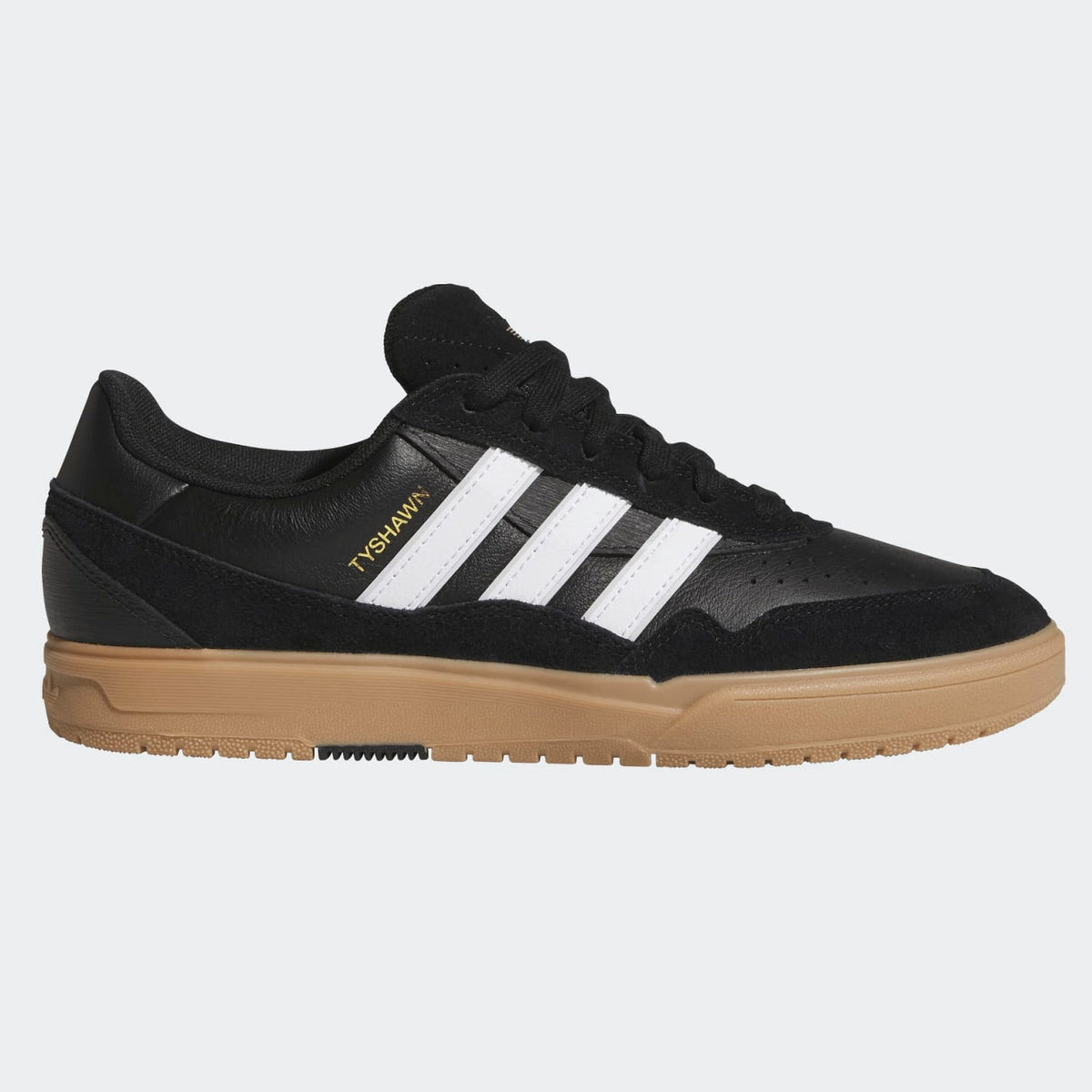 Adidas Tyshawn II Skateboard Shoe - Core Black/White/Gum