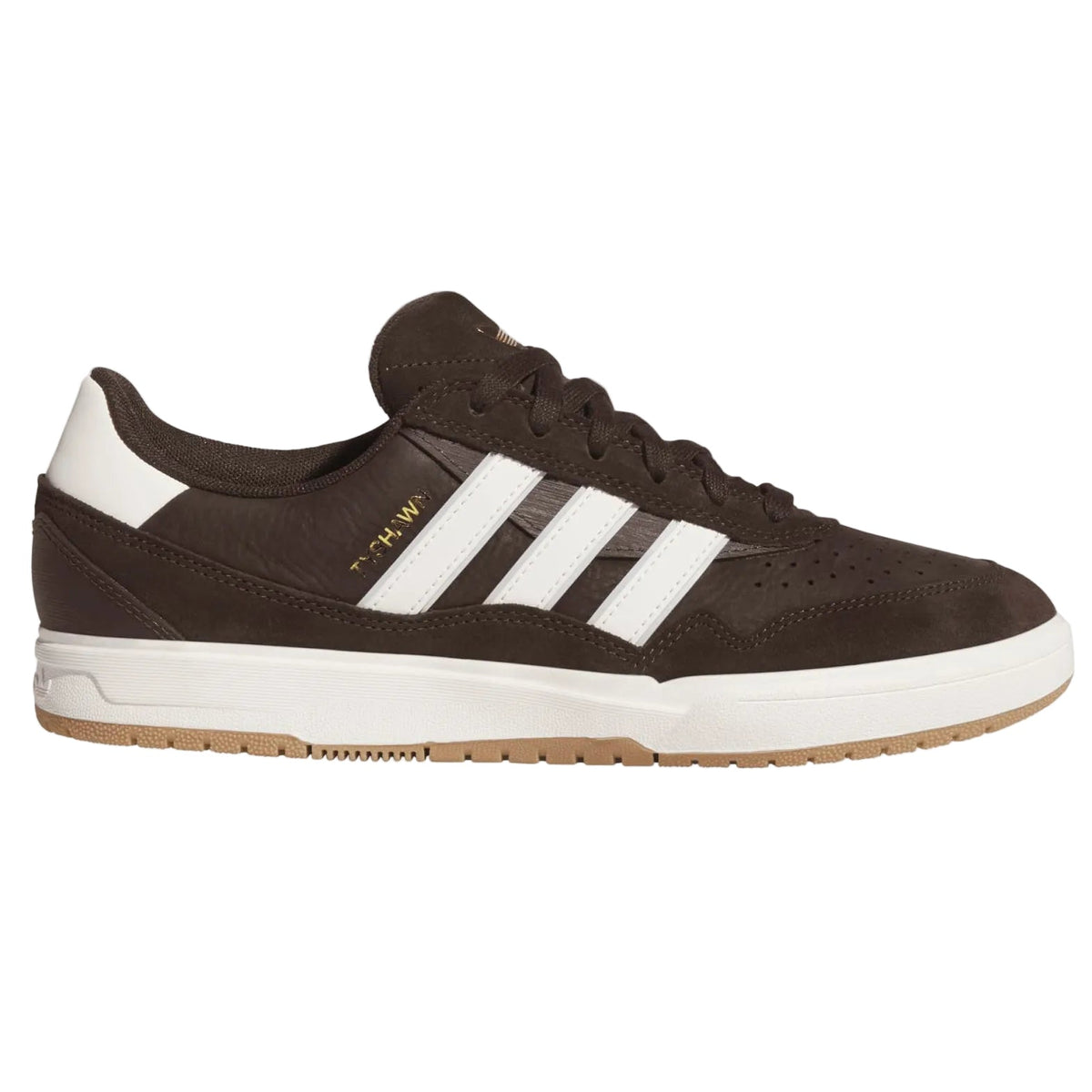 Adidas Tyshawn II Skateboard Shoe - Aurora Coffee/Chalk White/Off White