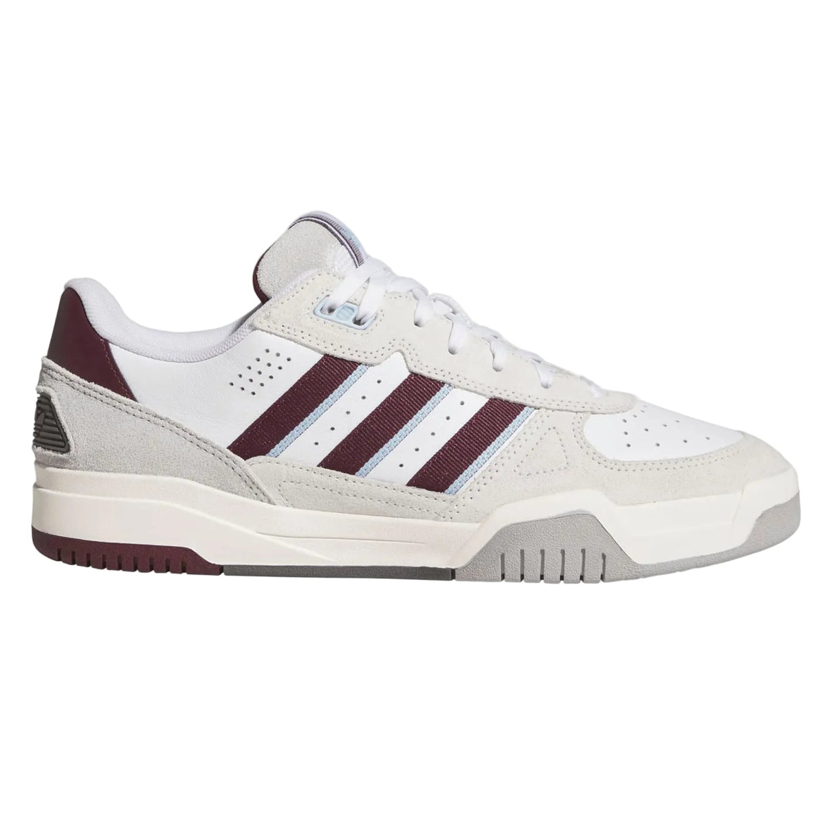 Adidas Tekkira Cup Skateboard Shoe - White/Maroon/Clear Sky