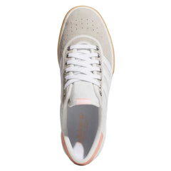 Adidas Lucas Premiere Skateboard Shoe - White/Crystal White/Coral