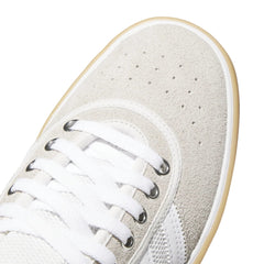 Adidas Lucas Premiere Skateboard Shoe - White/Crystal White/Coral