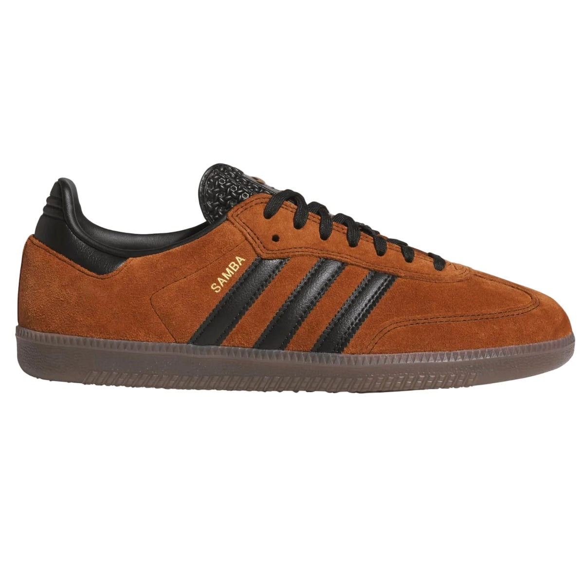Adidas Samba ADV Skateboard Shoe - Dusky Bronze/Core Black/Gum