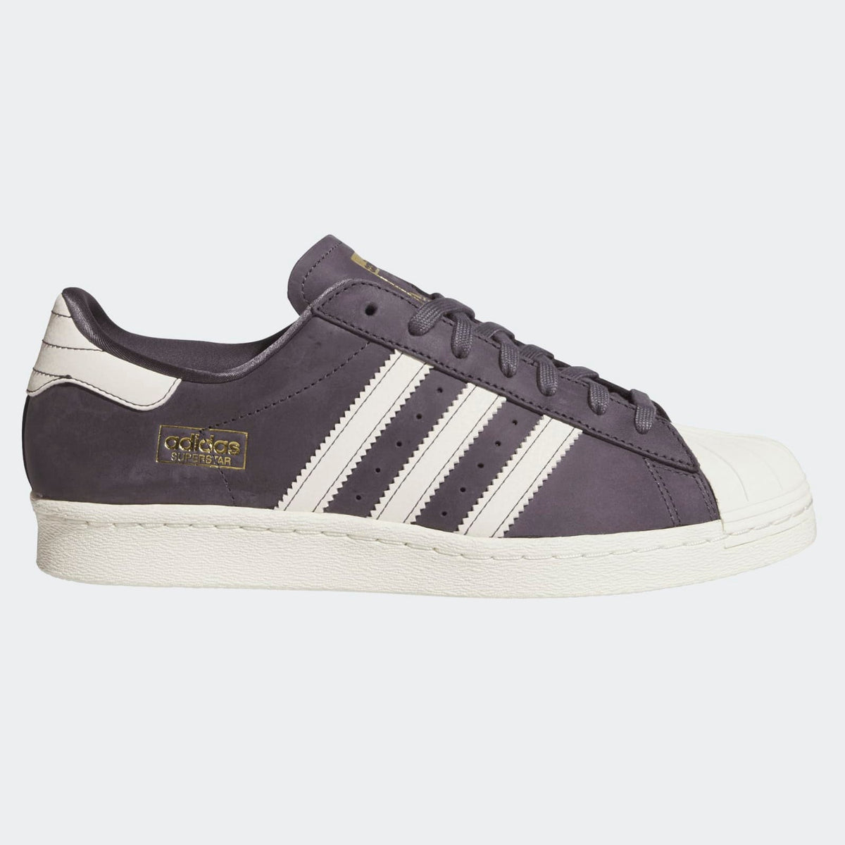 Adidas Superstar 80 ADV Skateboard Shoe - Aurora Onix/Chalk White/Off White