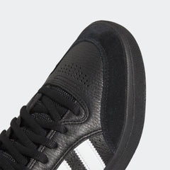 Adidas Tyshawn Low Skateboard Shoe - Black/White/Gold Metallic