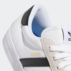 Adidas Nora Skateboard Shoe - White/Black/Crystal White