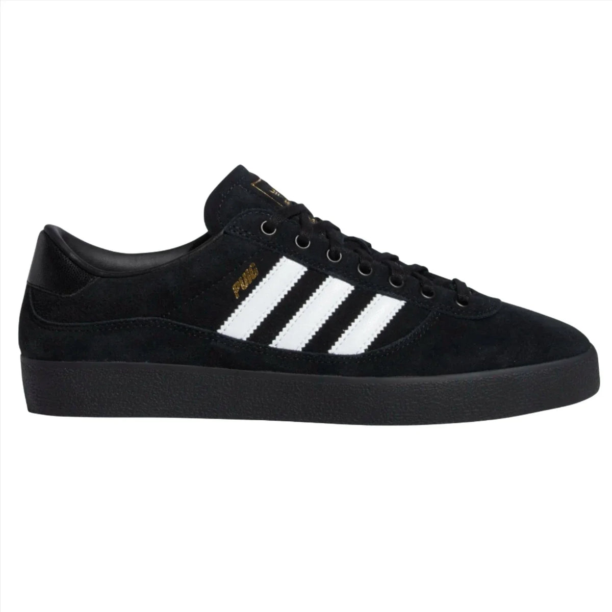 Adidas Puig Indoor Skateboard Shoe - Black/White/Black