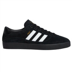 Adidas Puig Indoor Skateboard Shoe - Black/White/Black