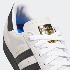 Adidas Superstar ADV Skateboard Shoe - White/Black/White
