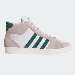 Adidas Superskate Skateboard Shoes - Clear Granite/Collegiate Green/Crystal White