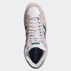 Adidas Superskate Skateboard Shoes - Clear Granite/Collegiate Green/Crystal White