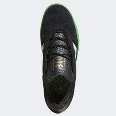 Adidas Puig Skateboard Shoe - Black/White/Green