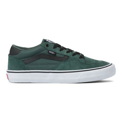 Vans Rowan Skateboard Shoe - Jungle Green/True White