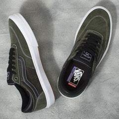 Vans Gilbert Crockett Skateboard Shoe - Black/Forest