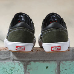 Vans Gilbert Crockett Skateboard Shoe - Black/Forest
