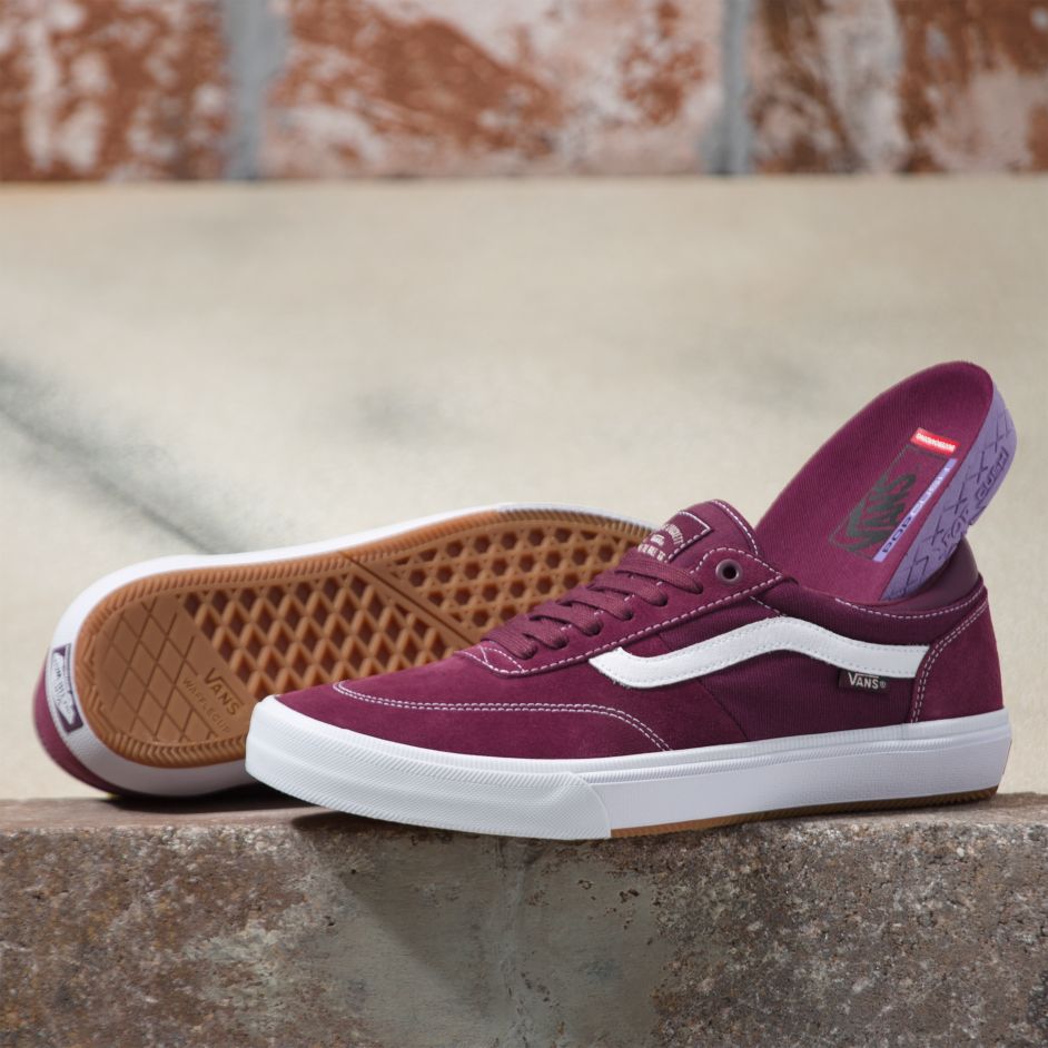 Vans Gilbert Crockett Skateboard Shoe - Mauve/Wine