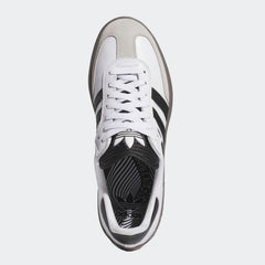 Adidas Puig Samba Skateboard Shoe - Cloud White/Core Black/Gum