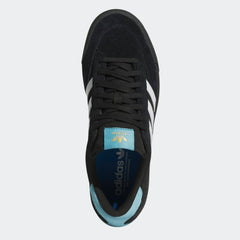 Adidas Nora Skateboard Shoe - Black/White/Gold Metallic