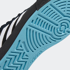 Adidas Nora Skateboard Shoe - Black/White/Gold Metallic