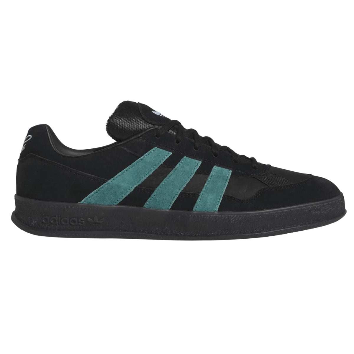 Adidas Aloha Super Skateboard Shoe - Core Black/Preloved Teal/White