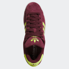 Adidas Campus ADV Skateboard Shoe - Maroon/Yellow/White